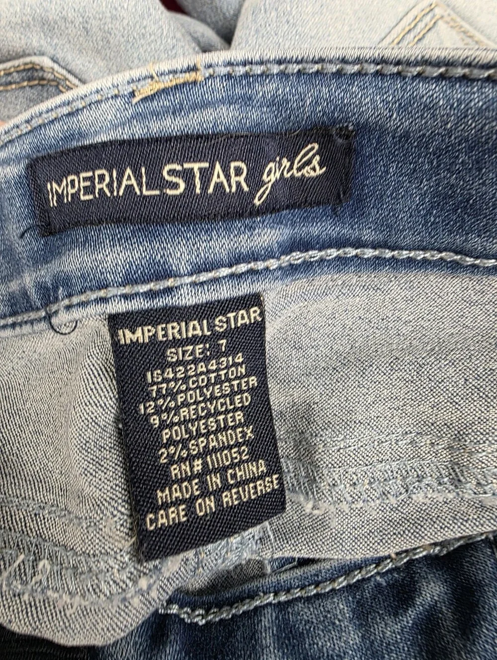 Imperial‎ Star Light Blue Slim Jeans Size 7